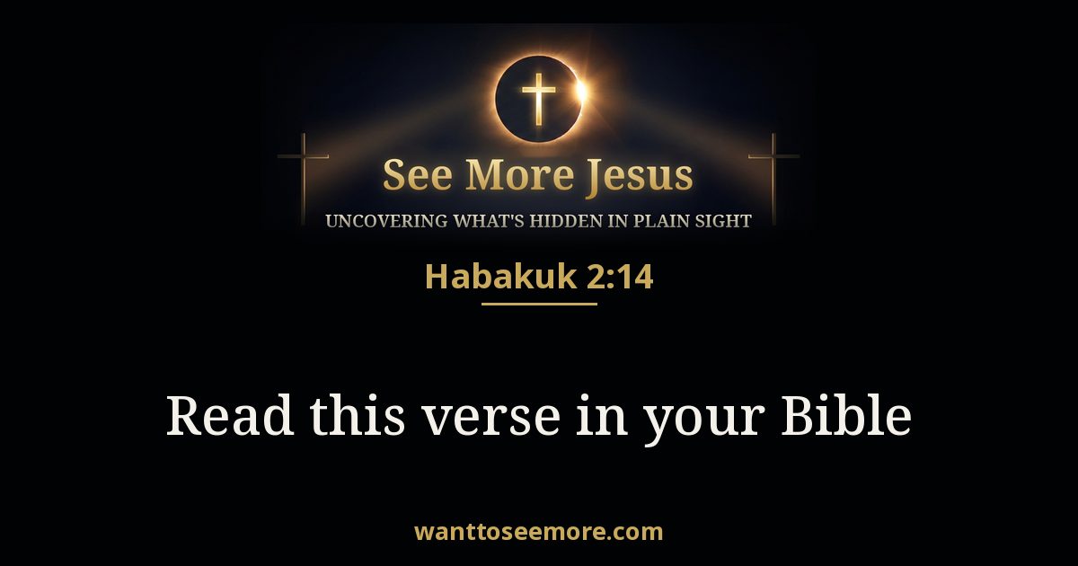 Habakkuk 2:14