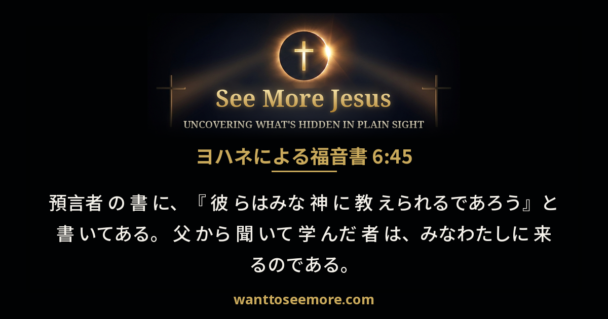 John 6:45