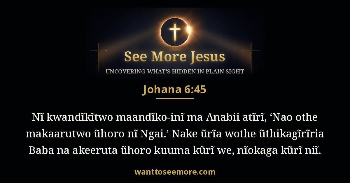 John 6:45