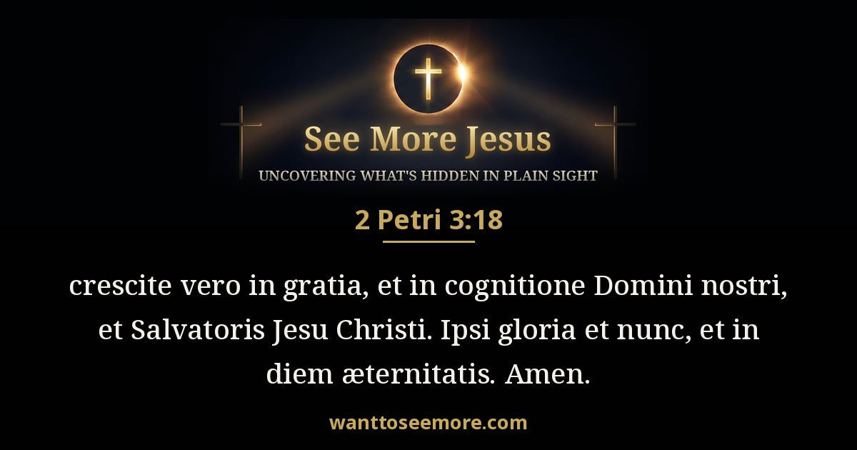 2 Peter 3:18