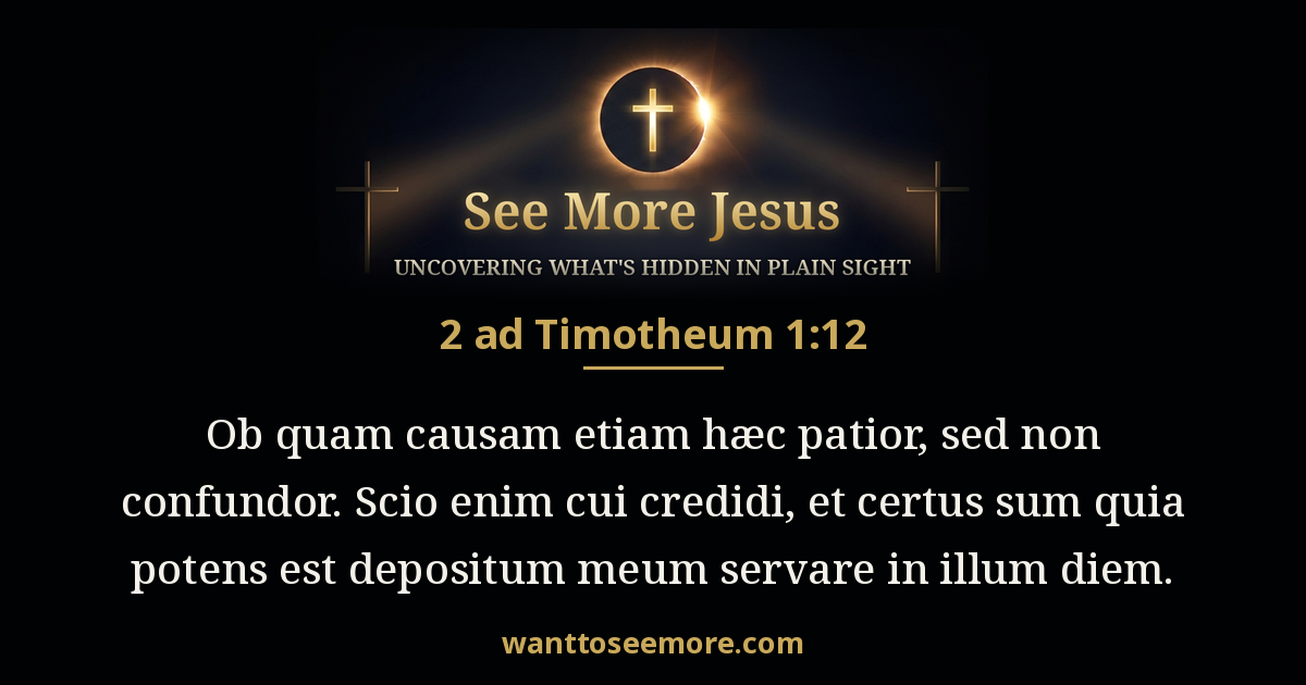 2 Timothy 1:12