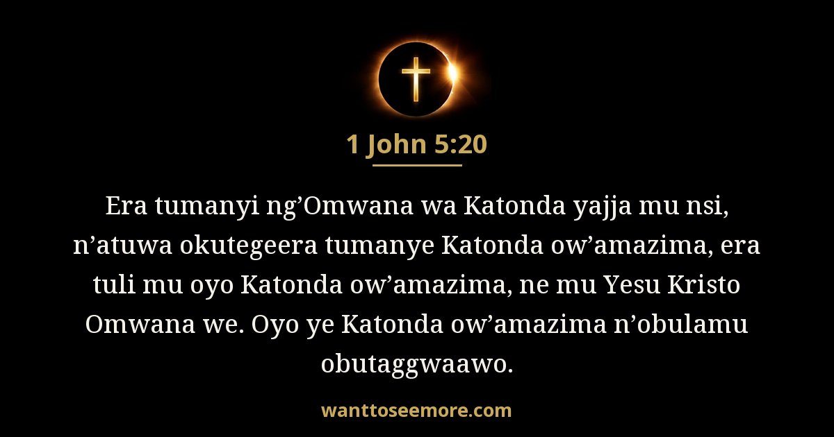 1 John 5:20