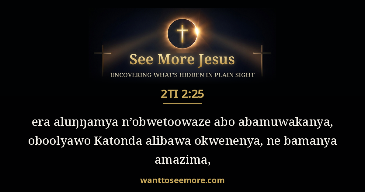 2 Timothy 2:25