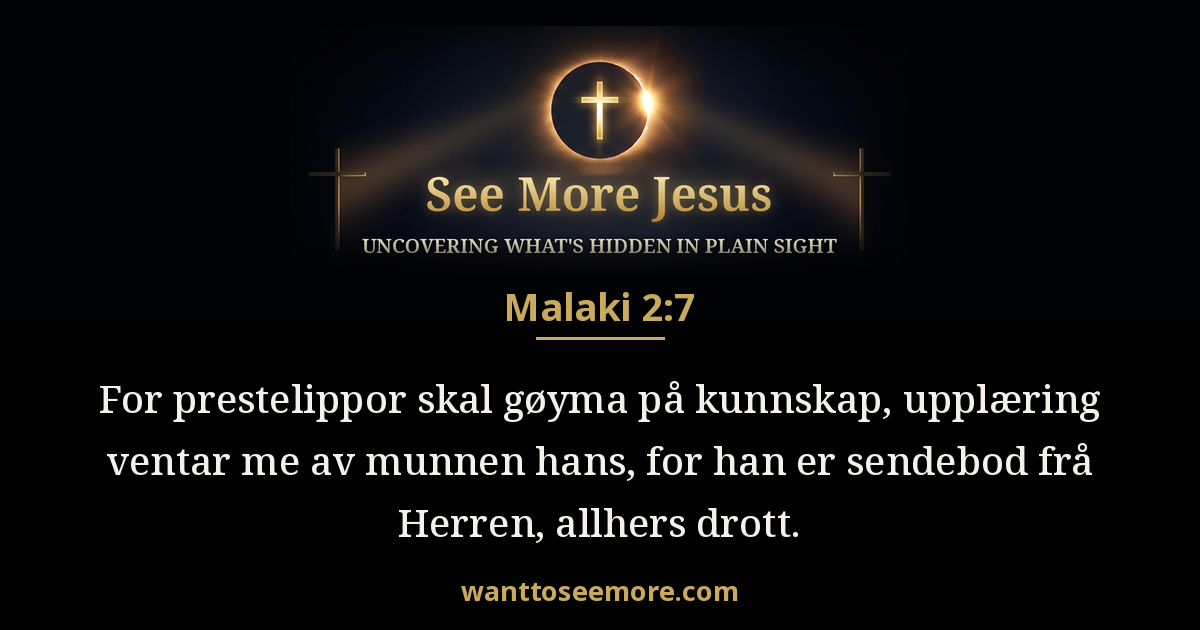 Malachi 2:7