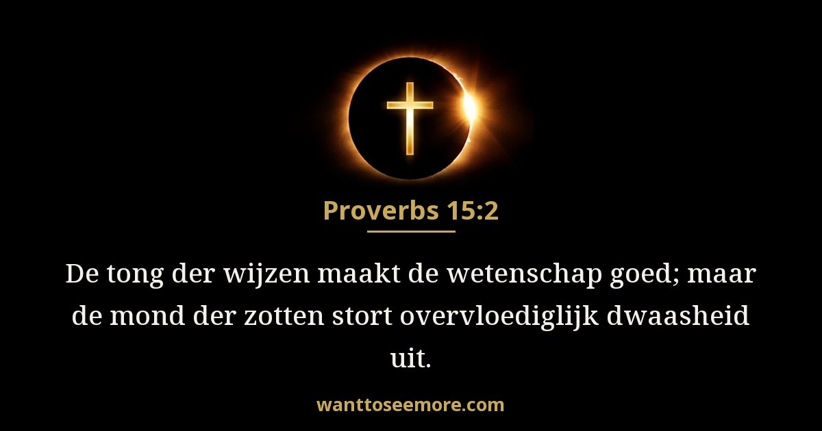 Proverbs 15:2