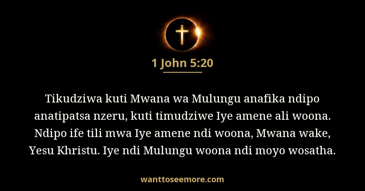 1 John 5:20