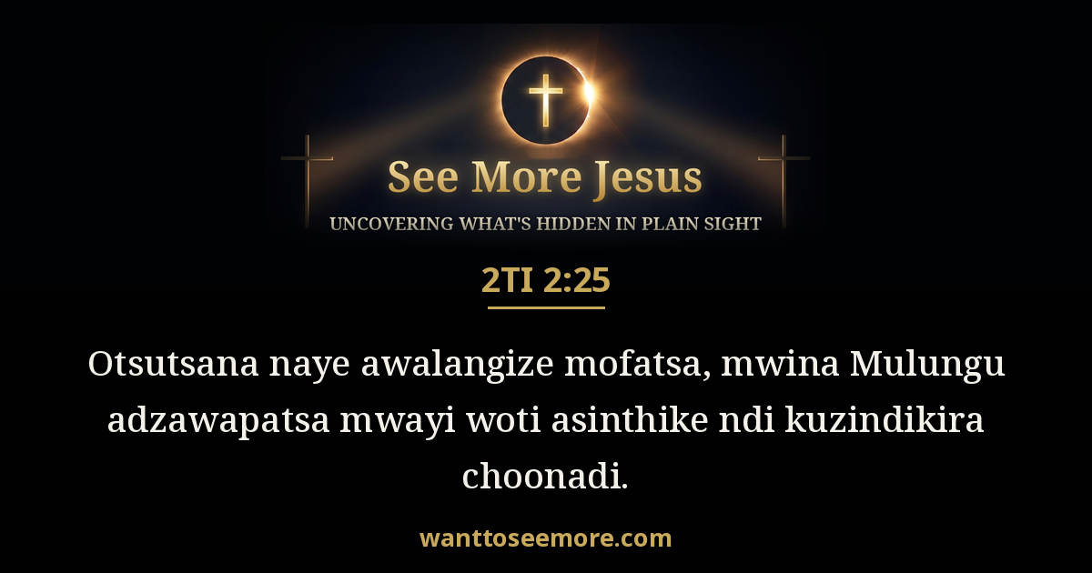 2 Timothy 2:25