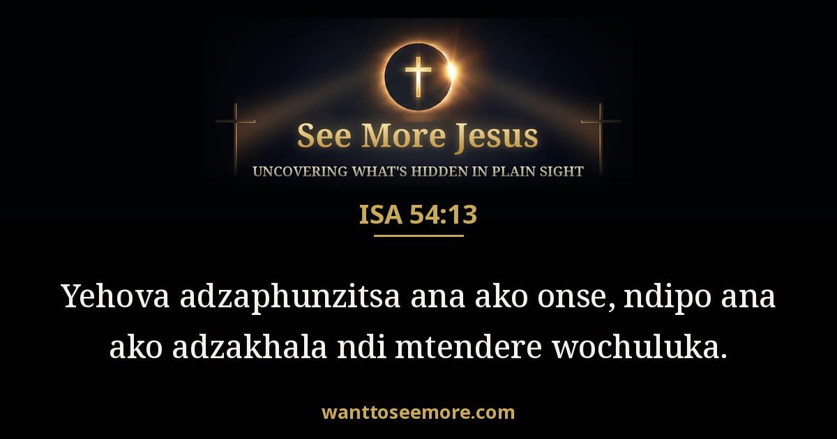 Isaiah 54:13