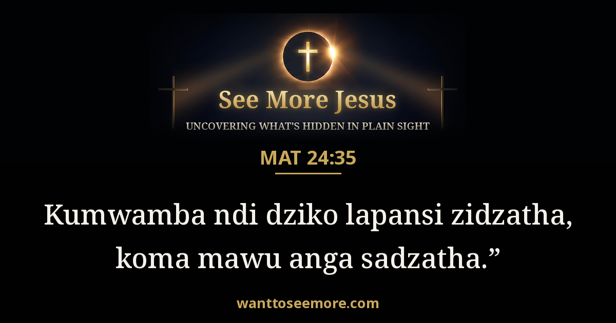 Matthew 24:35