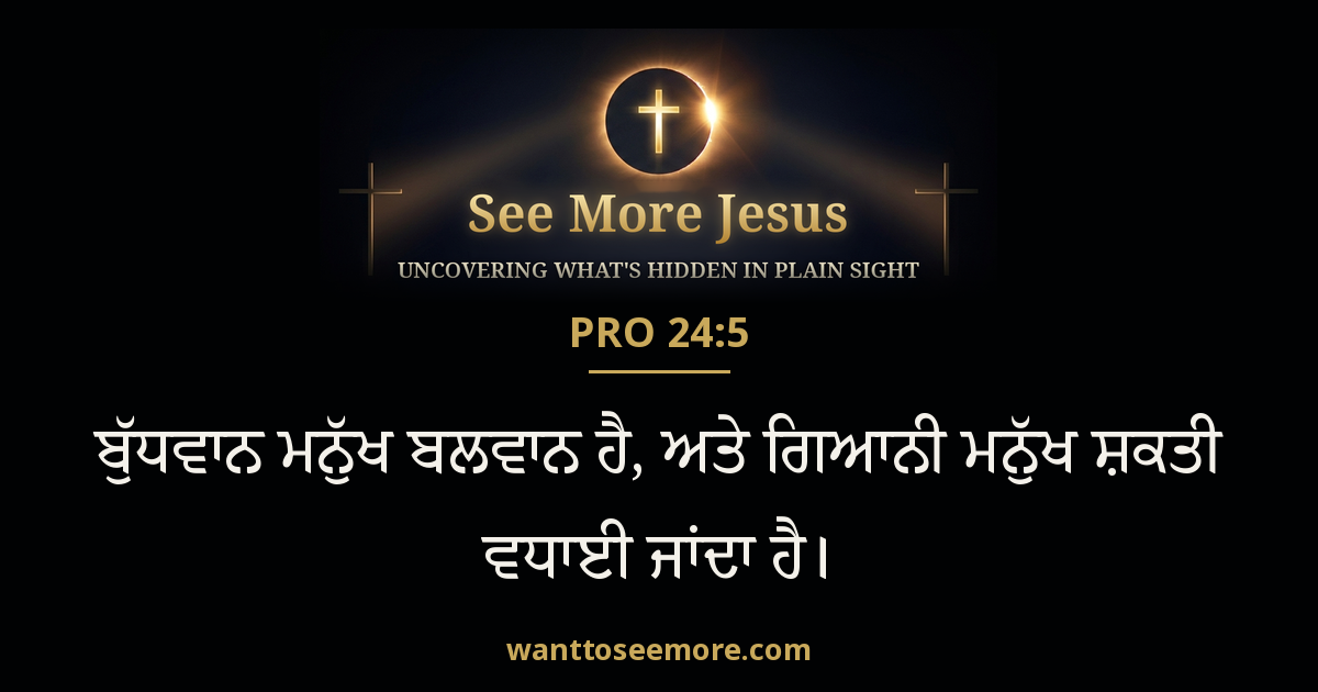 Proverbs 24:5