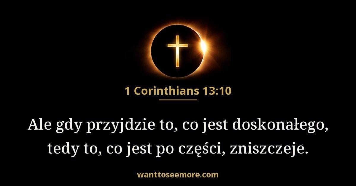 1 Corinthians 13:10
