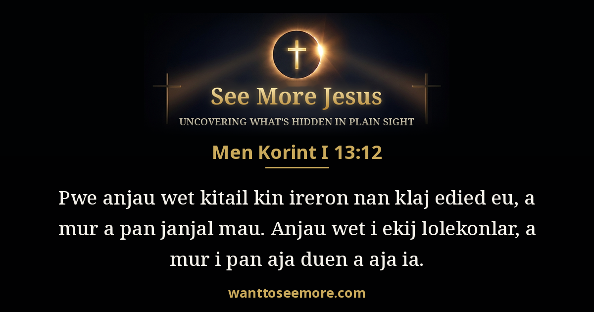 1 Corinthians 13:12