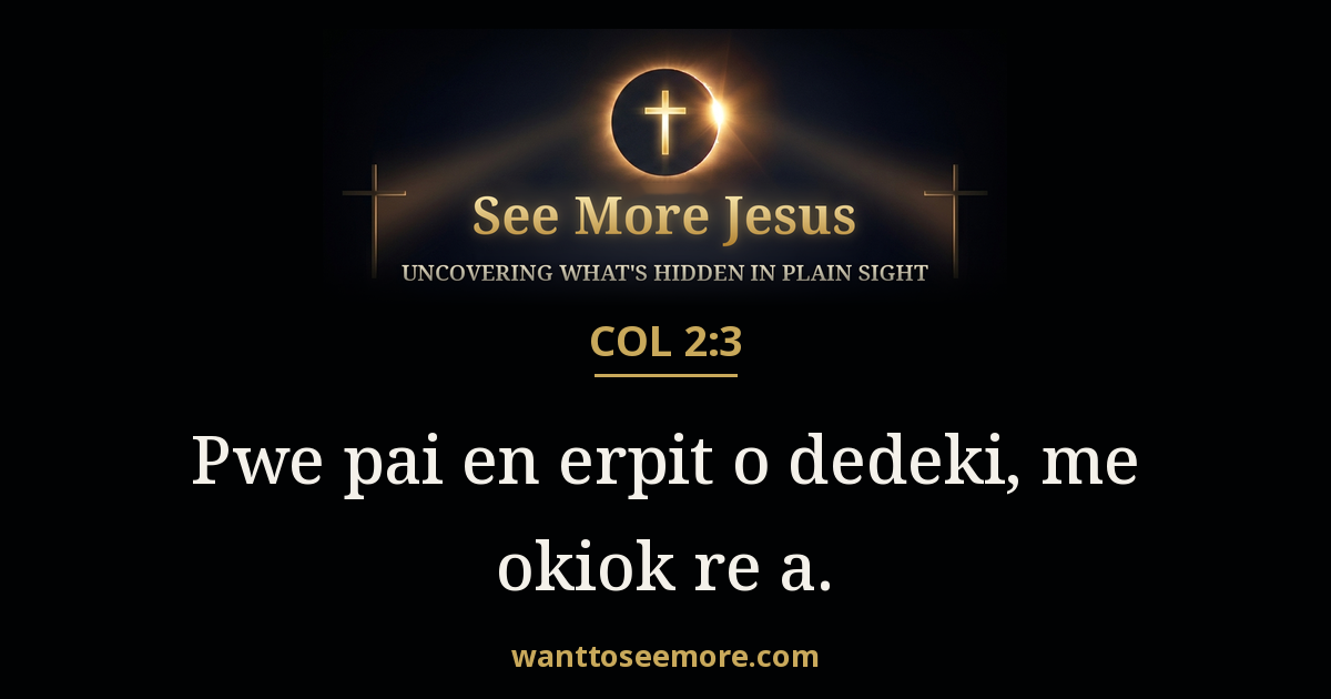 Colossians 2:3