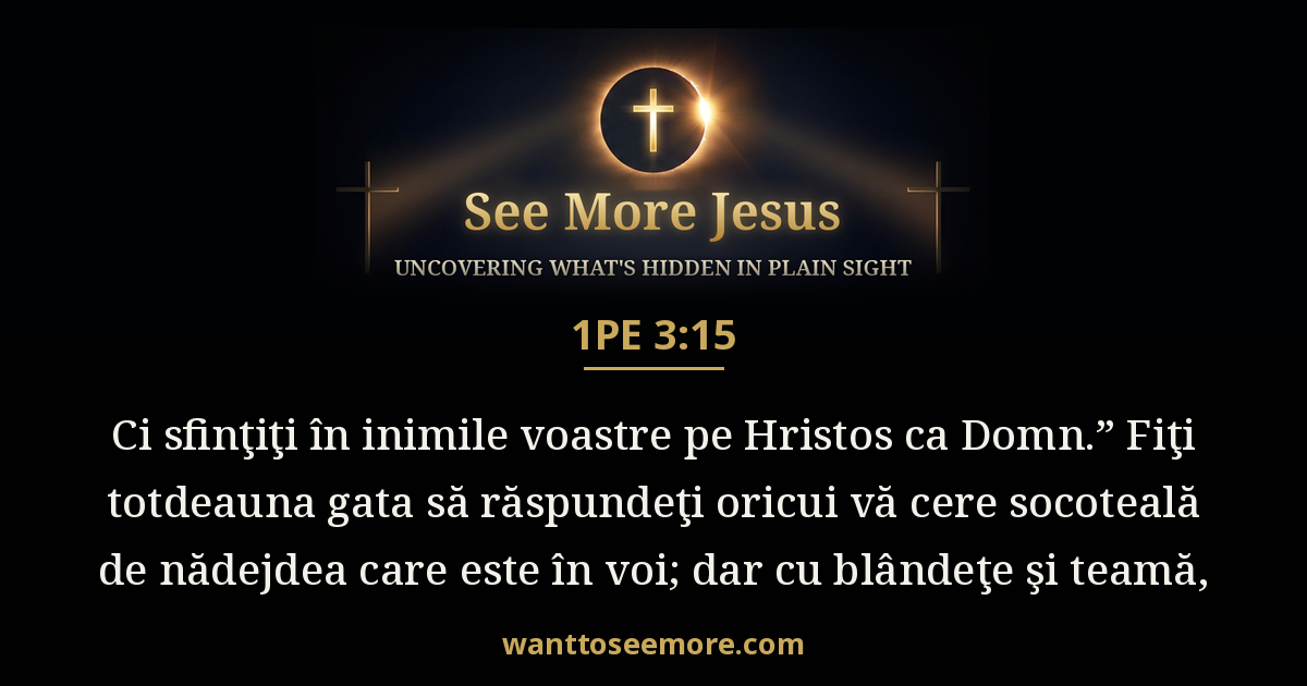 1 Peter 3:15