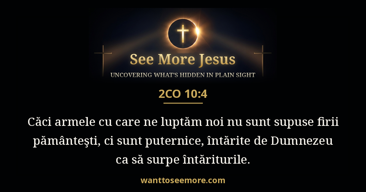 2 Corinthians 10:4