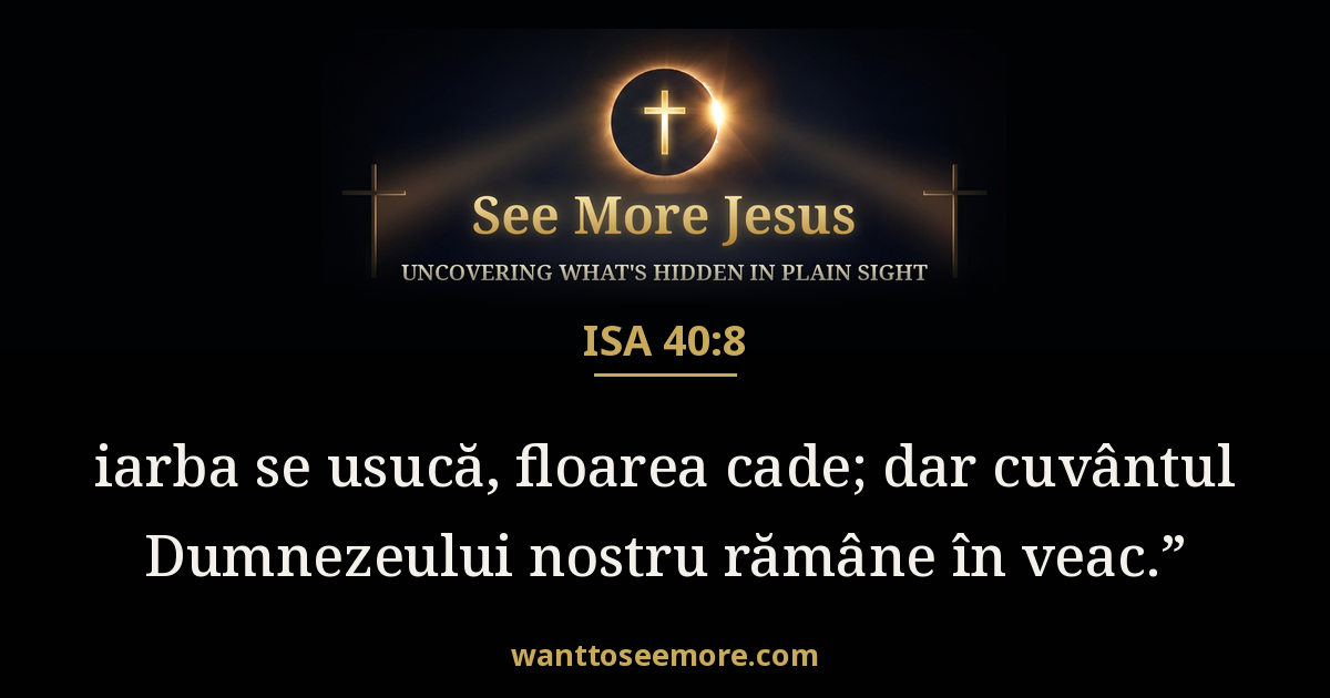 Isaiah 40:8