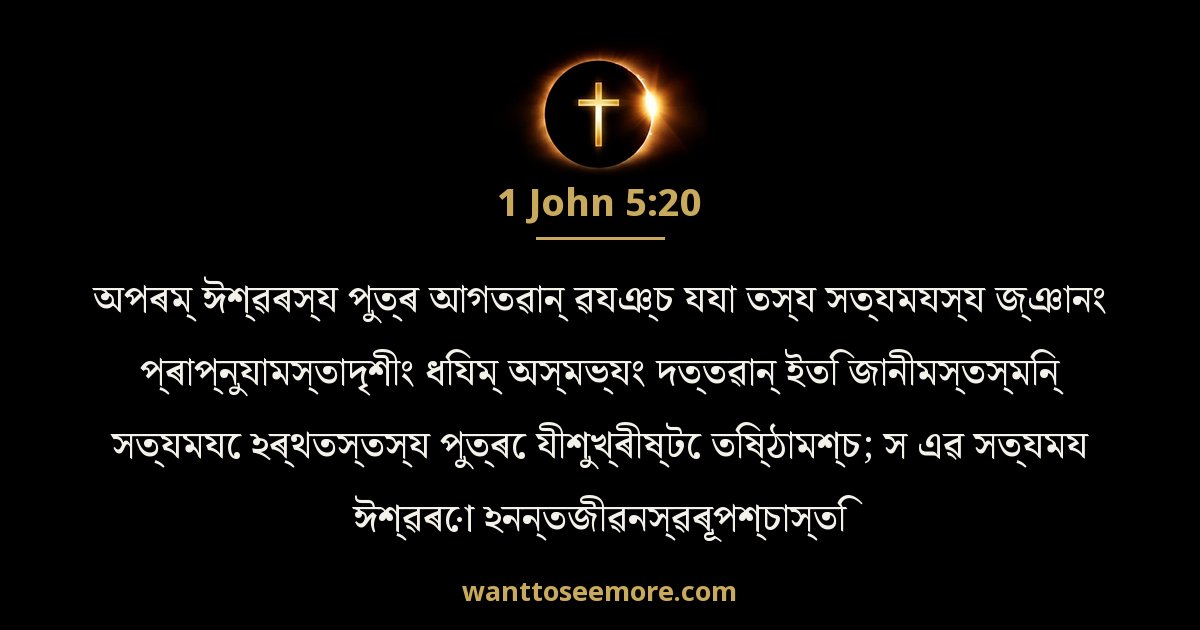 1 John 5:20