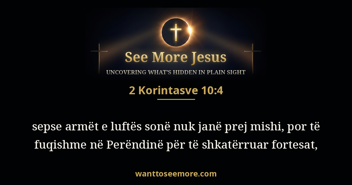 2 Corinthians 10:4