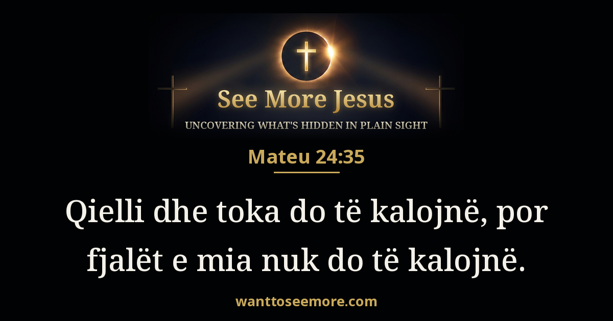 Matthew 24:35