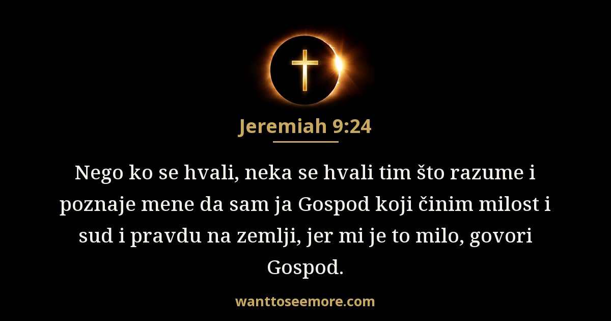 Jeremiah 9:24