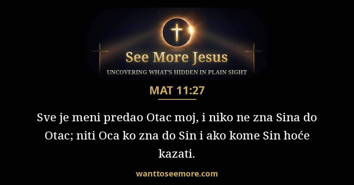 Matthew 11:27
