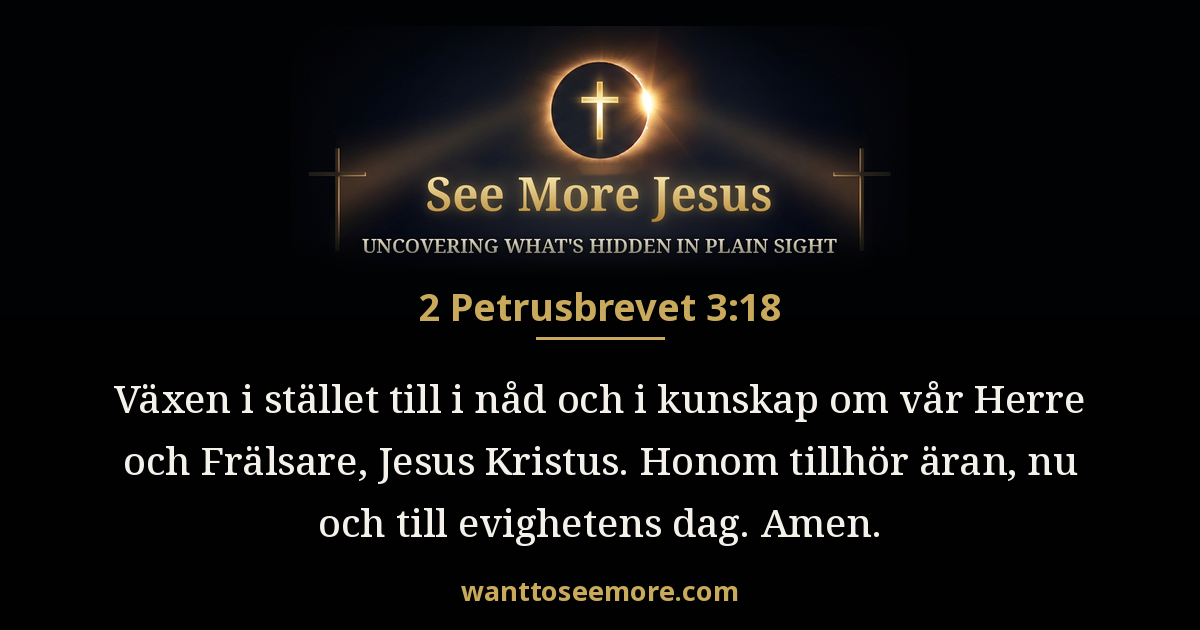 2 Peter 3:18