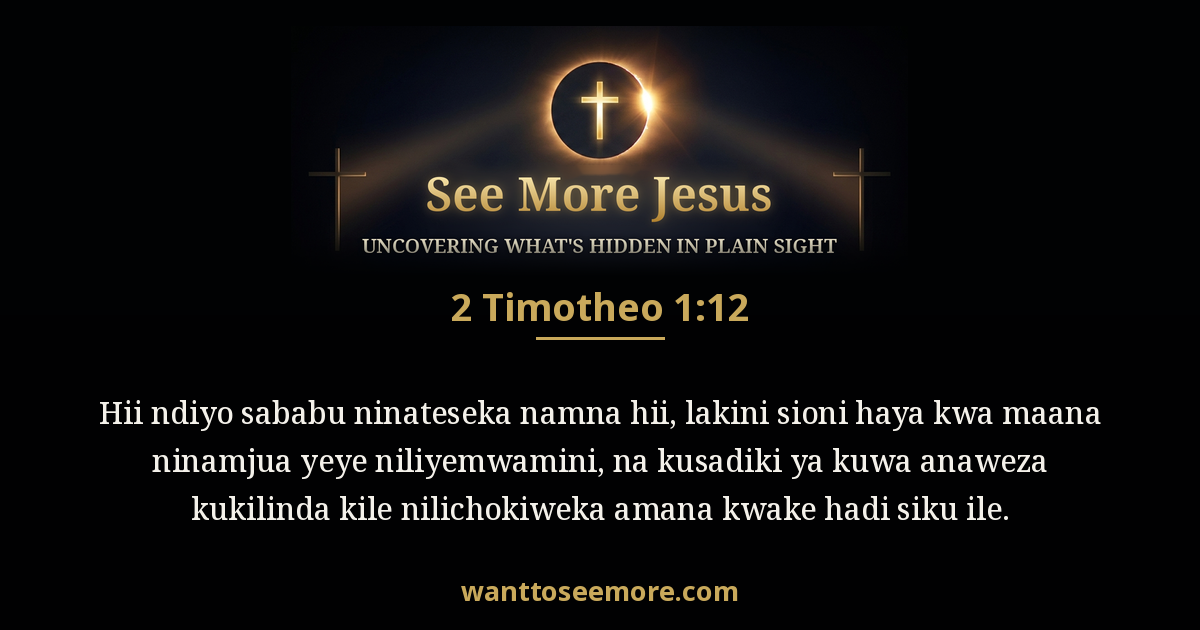 2 Timothy 1:12
