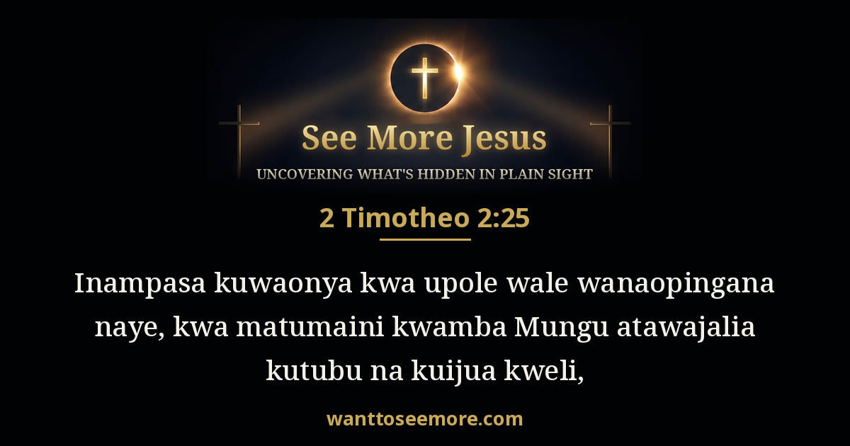 2 Timothy 2:25