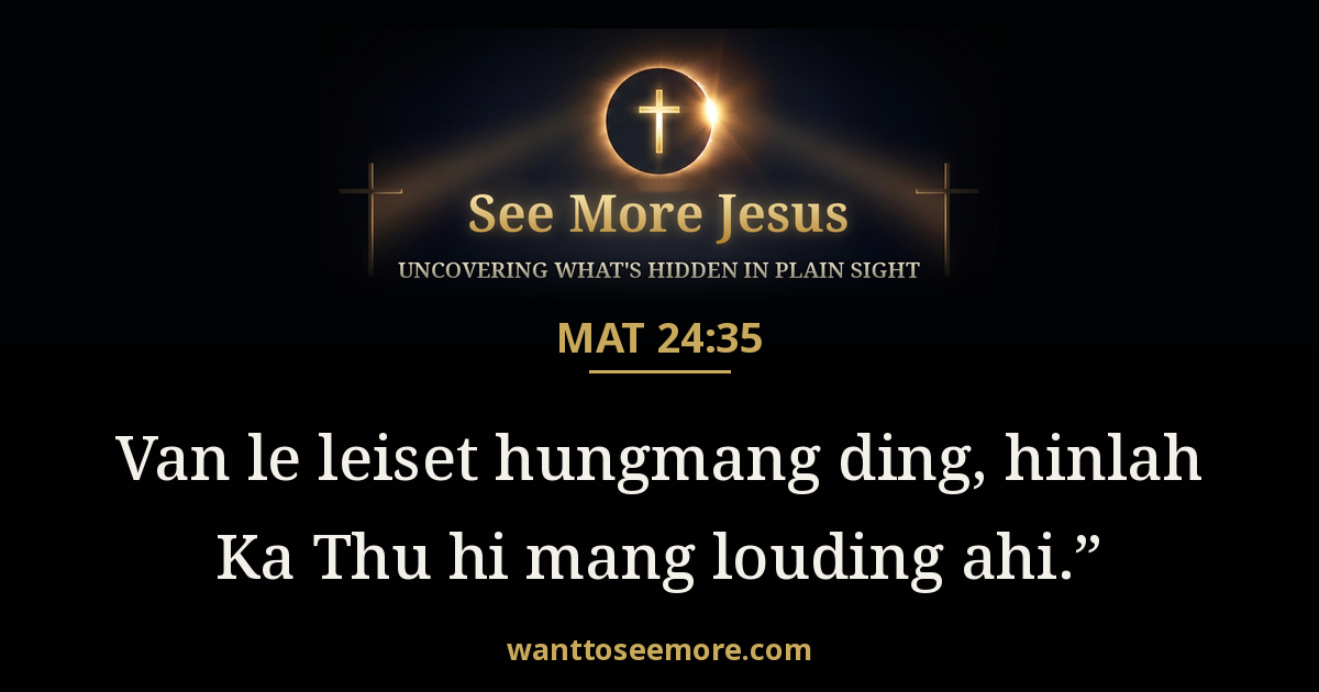 Matthew 24:35