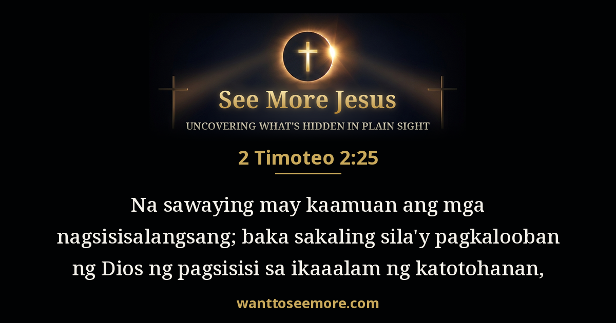 2 Timothy 2:25