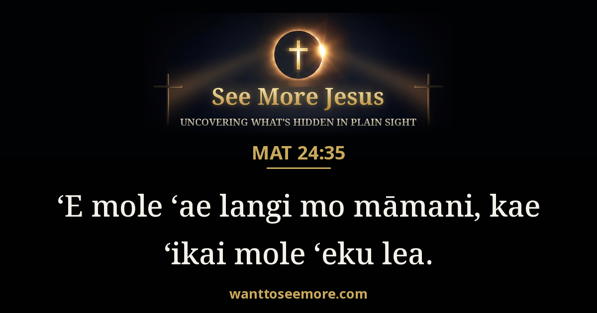 Matthew 24:35