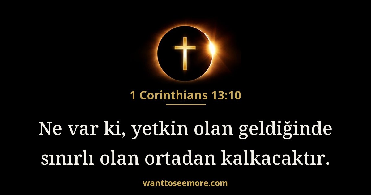 1 Corinthians 13:10