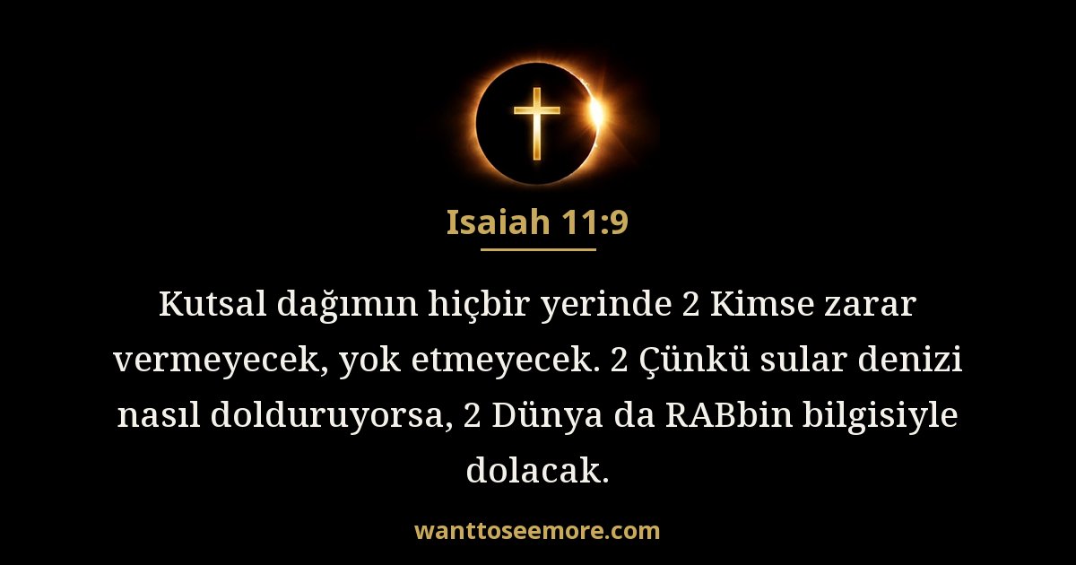 Isaiah 11:9
