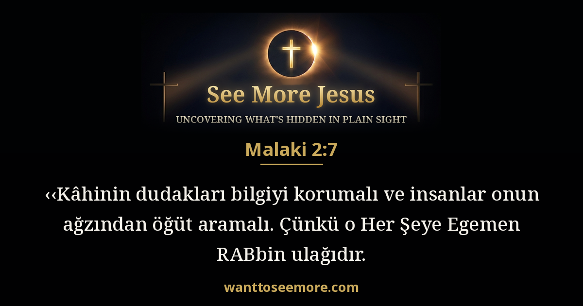 Malachi 2:7