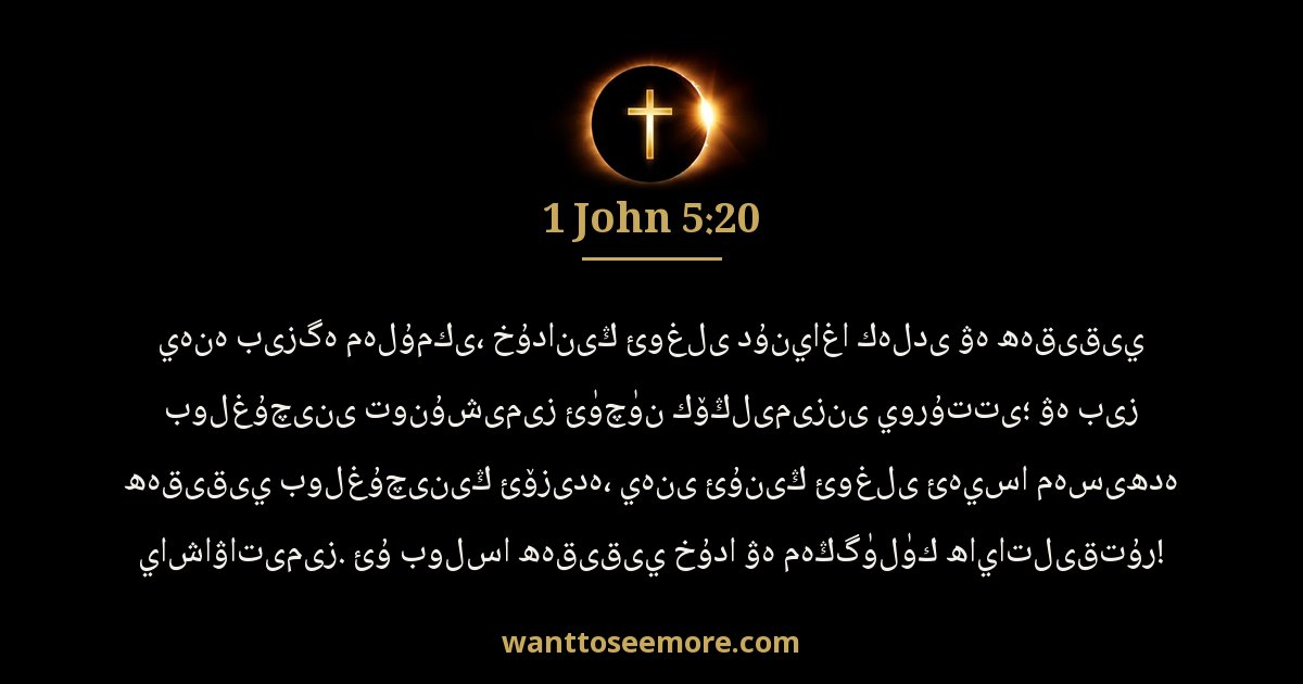 1 John 5:20