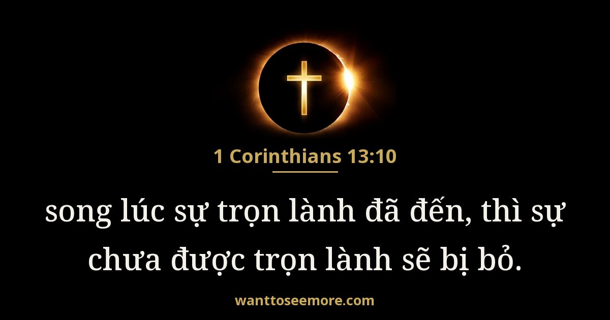 1 Corinthians 13:10