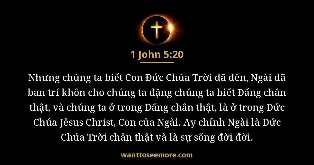 1 John 5:20