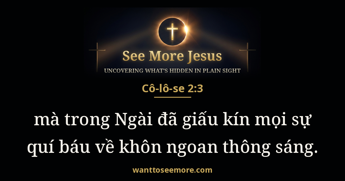 Colossians 2:3