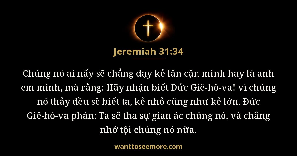 Jeremiah 31:34