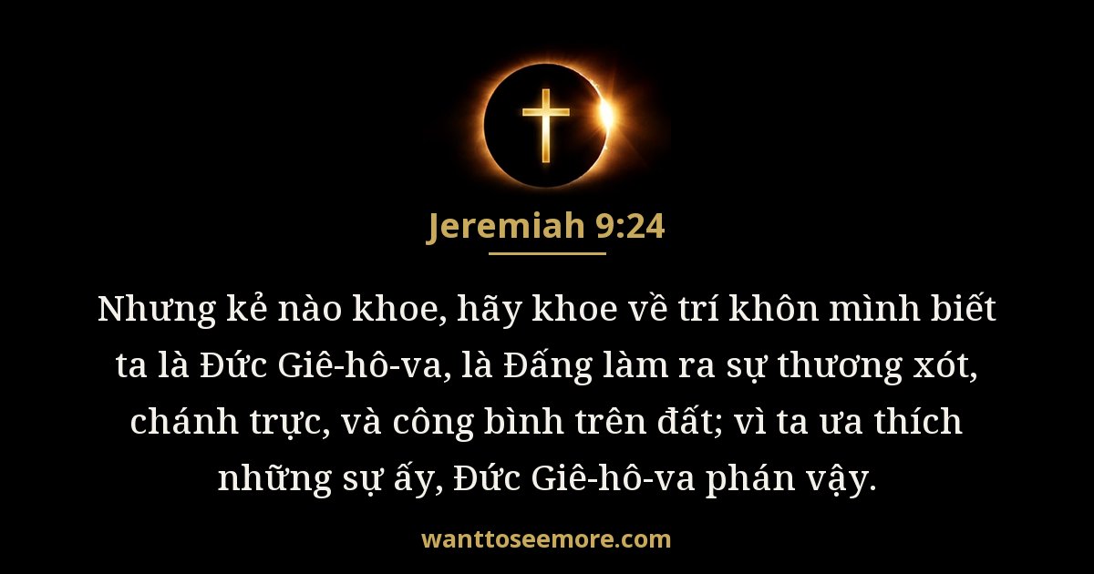 Jeremiah 9:24