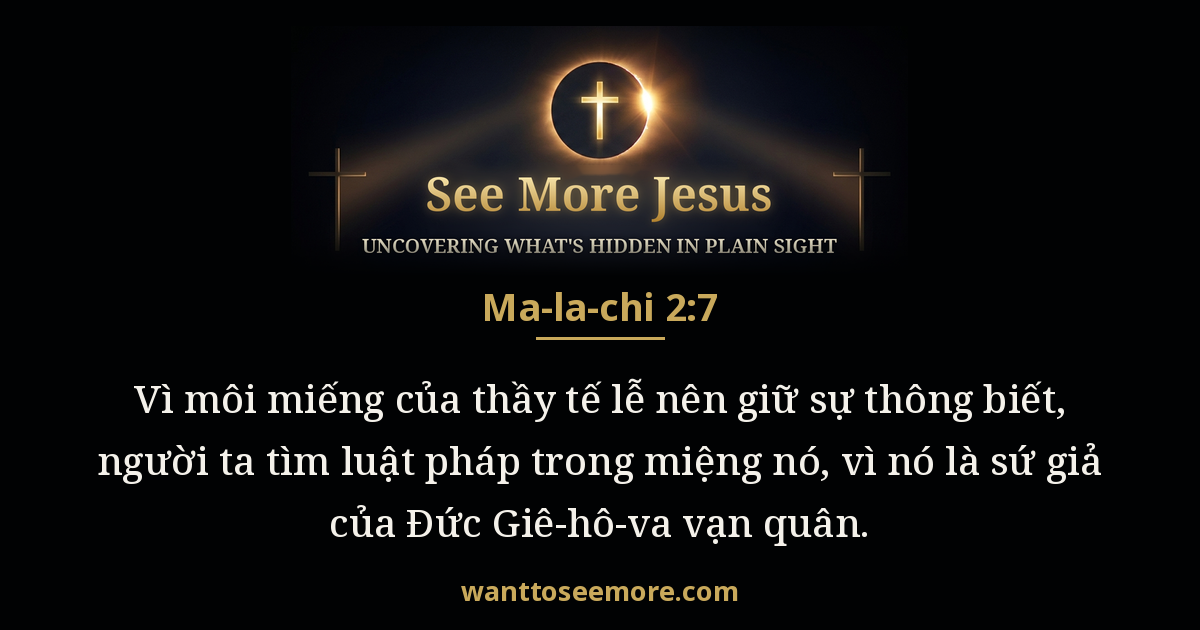 Malachi 2:7