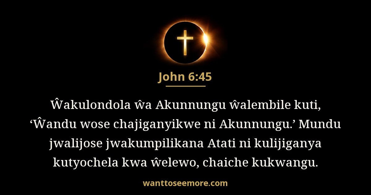 John 6:45
