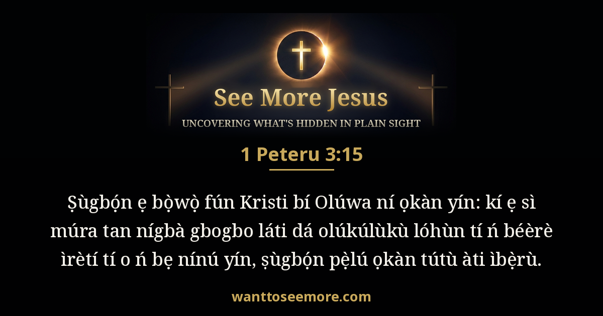 1 Peter 3:15