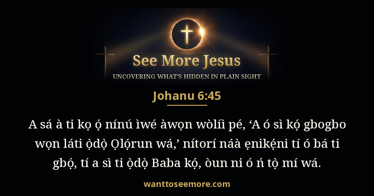 John 6:45