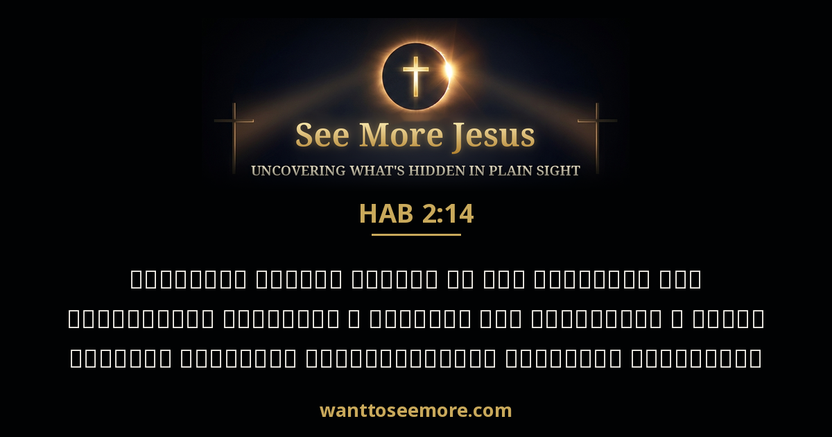 Habakkuk 2:14