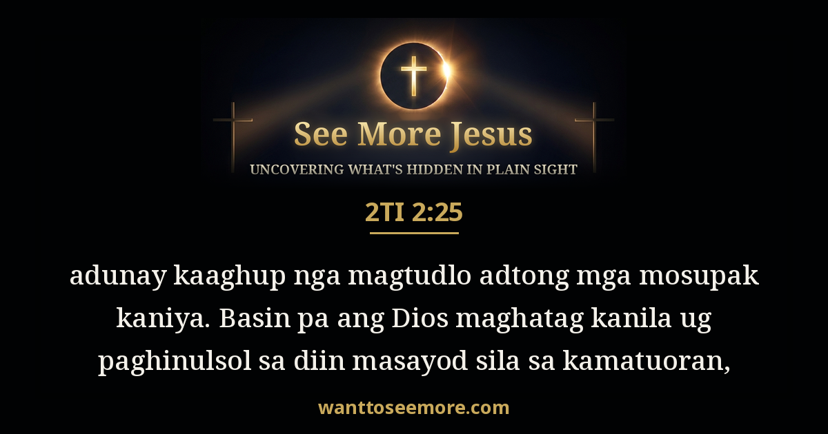 2 Timothy 2:25