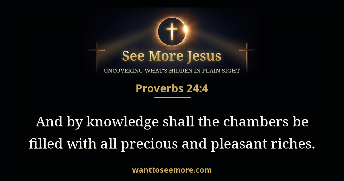 Proverbs 24:4