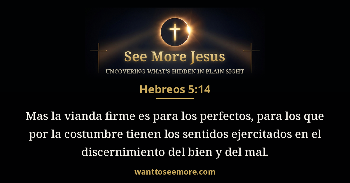 Hebrews 5:14