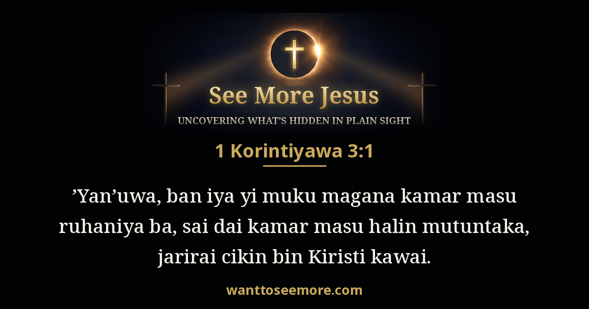 1 Corinthians 3:1