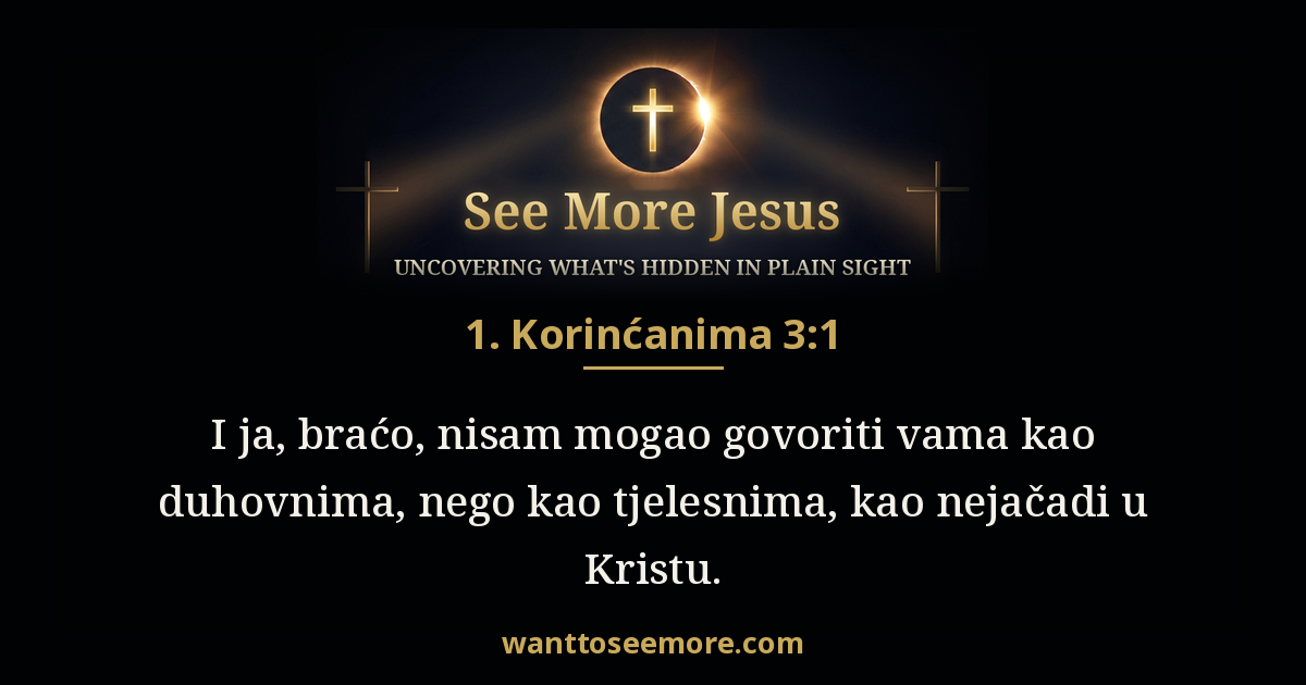 1 Corinthians 3:1